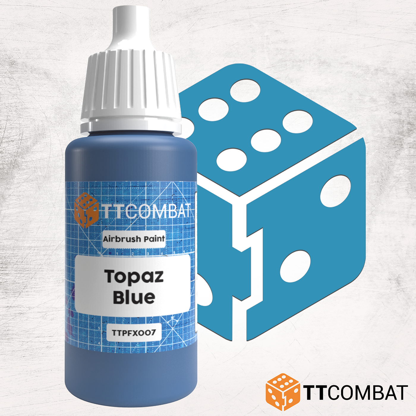 Topaz Blue - Airbrush Paint - TTCombat