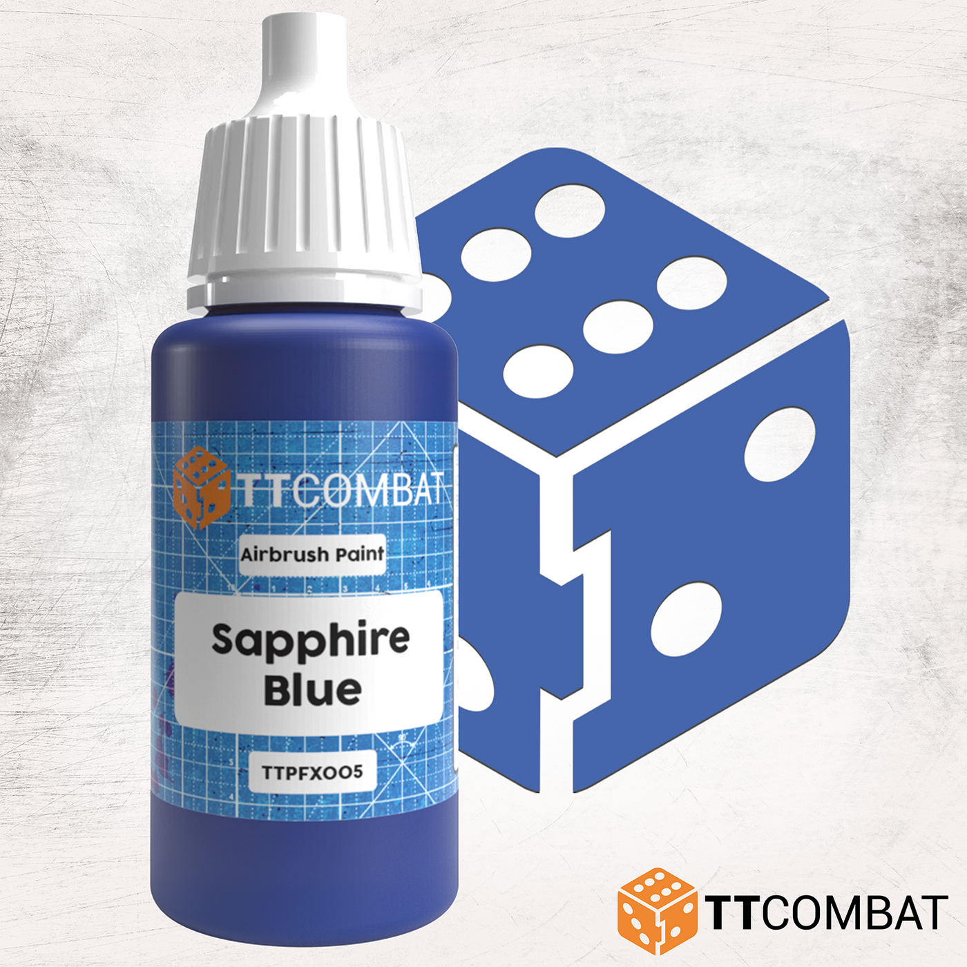 Sapphire Blue - Airbrush Paint - TTCombat