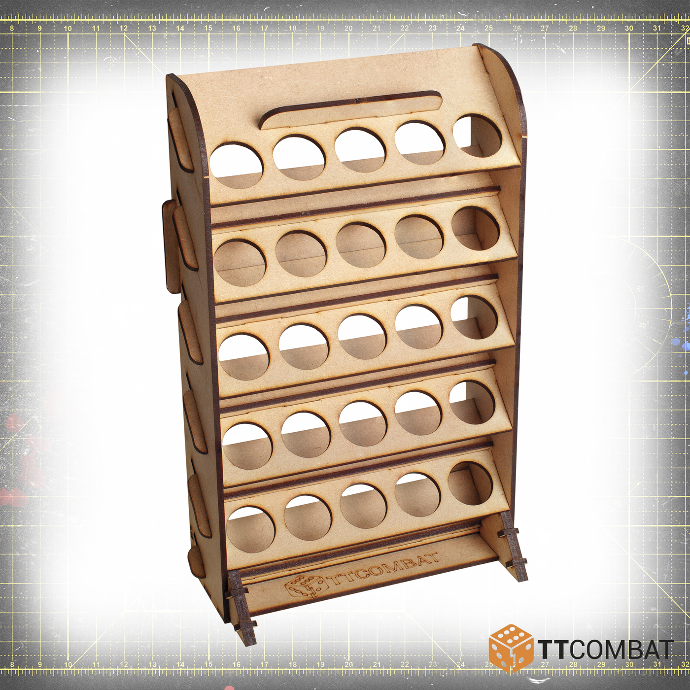 Dropper Bottle 25 Paint Rack - TTCombat