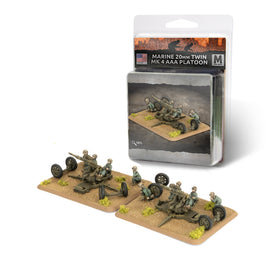 20mm Twin Mk 4 Anti-aircraft Gun - Flames of War: Pacific - Battlefront