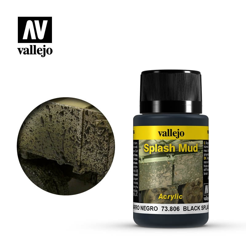 Weathering Effects 40ml - Black Splash Mud