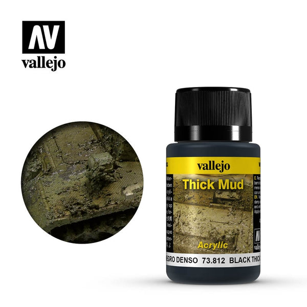 Weathering Effects 40ml - Black Thick Mud