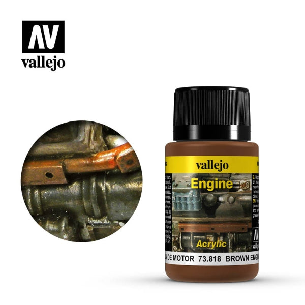 Weathering Effects 40ml - Brown Engine Soot