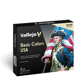 Basic Colors USA 16x - Model Colour - Vallejo