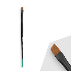 AV Blender - Flat Angled Synthetic Brush (Large) - Vallejo
