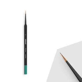 AV Precision - Round Synthetic Brush, Triangular No. 0 - Vallejo