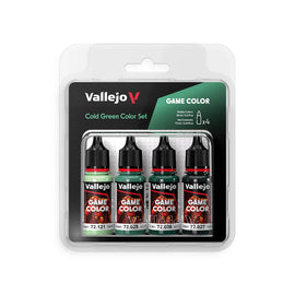 Cold Green Color Set 4x - Game Colour - Vallejo