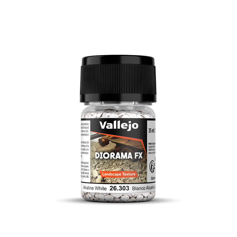 Alkaline White 2-5mm - Diorama Effects - Vallejo