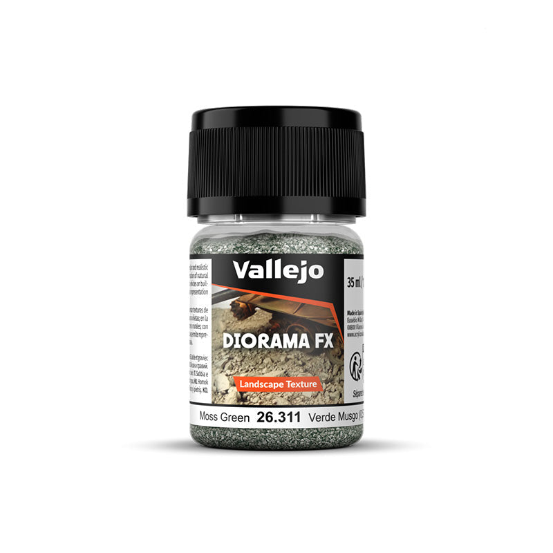Moss Green 0.5-2mm - Diorama Effects - Vallejo