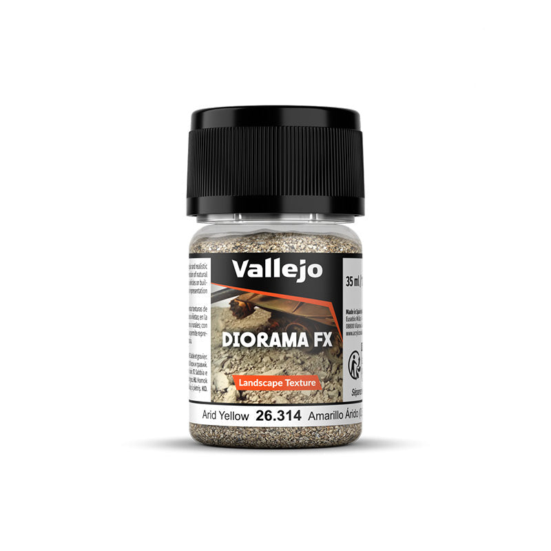 Arid Yellow 0.5-2mm - Diorama Effects - Vallejo