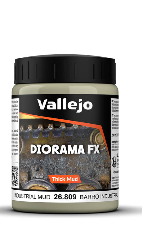 Vallejo Industrial Thick Mud -Weathering Effects 200ml