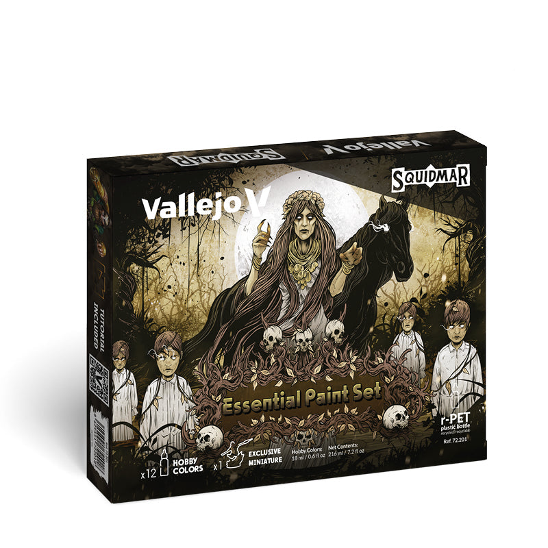 Squidmar Essential Paint Set 12x - Vallejo