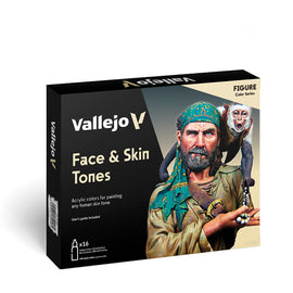Face & Skin Tones Set 16x - Model Colour - Vallejo