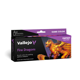 Fire Dragons Set 8x - Game Colour - Vallejo