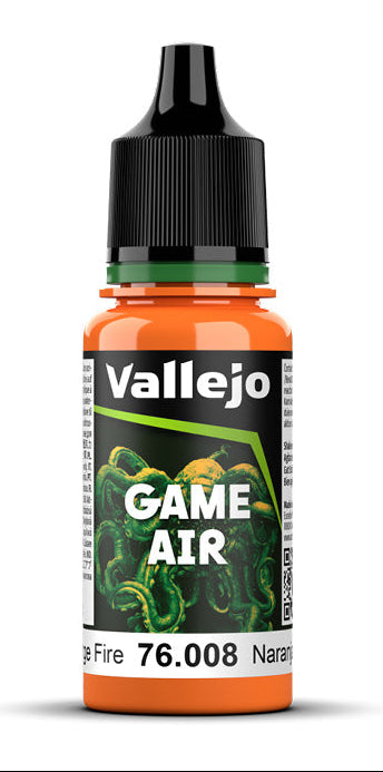 Orange Fire 18ml - Game Air - Vallejo