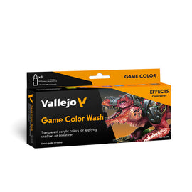 Game Colour Wash Set 8x - Game Colour - Vallejo