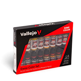 Leather & Metal Set 16x - Game Colour - Vallejo