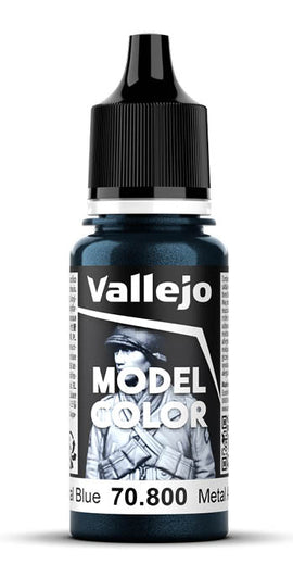 Metallic Gunmetal Blue 18ml - Model Colour