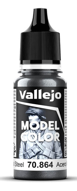 Metallic Natural Steel 18ml - Model Colour