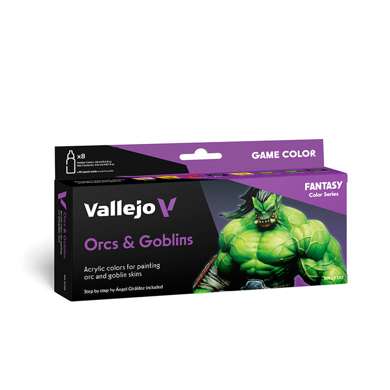 Orcs & Goblins Set 8x - Game Colour - Vallejo
