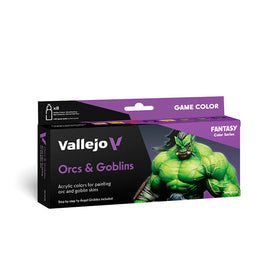 Orcs & Goblins Set 8x - Game Colour - Vallejo