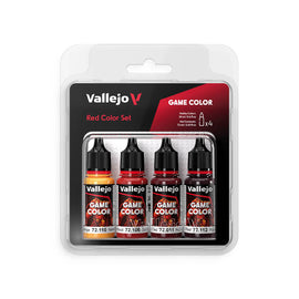 Red Colour Set 4x - Game Colour