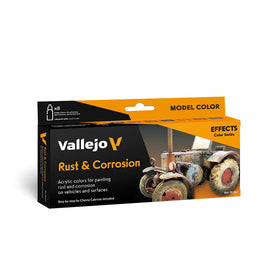 Rust & Corrosion Set 8x - Model Colour - Vallejo