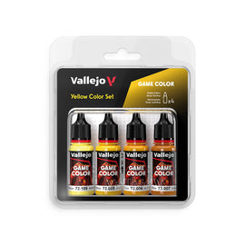 Yellow Color Set 4x - Game Colour - vallejo