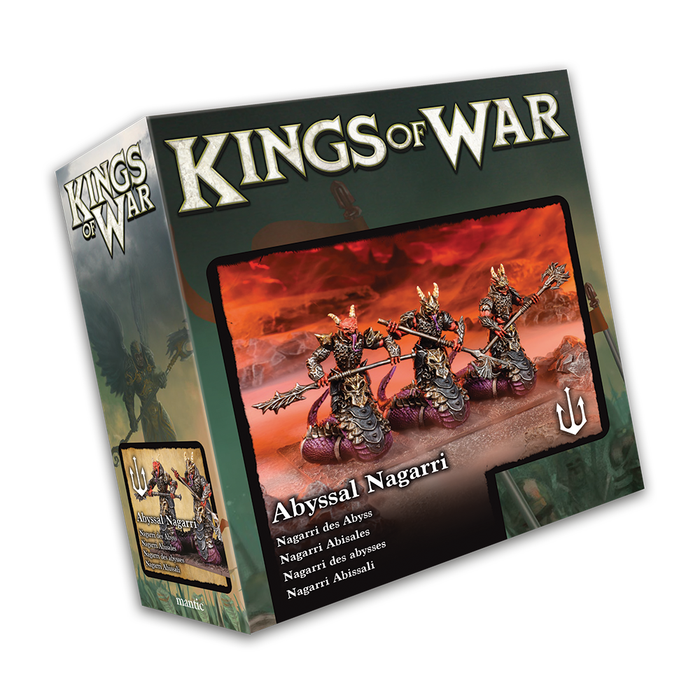 Forces of the Abyss Abyssal Nagarri Kings of War - Mantic Games
