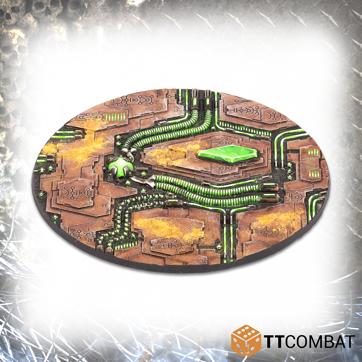 120 x 93mm Tomb World Bases - Resin Bases