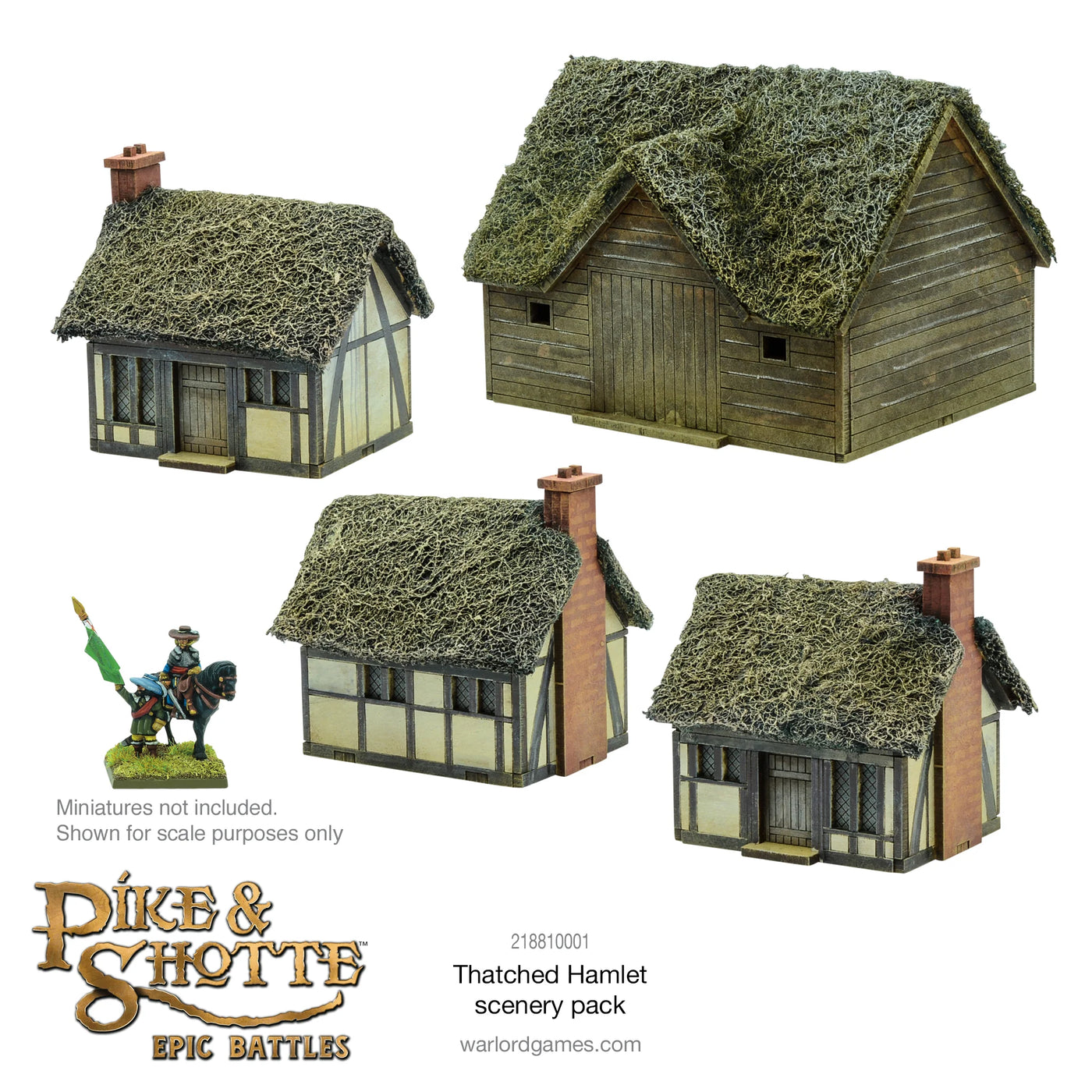 Thatched Hamlet Scenery - Epic Battles