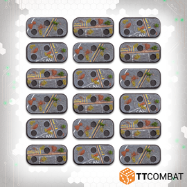 3-hole Urban Infantry Bases - Dropzone Commander