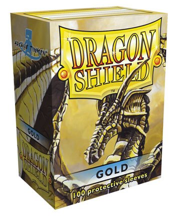 Dragon Shield Sleeves Gold (100)