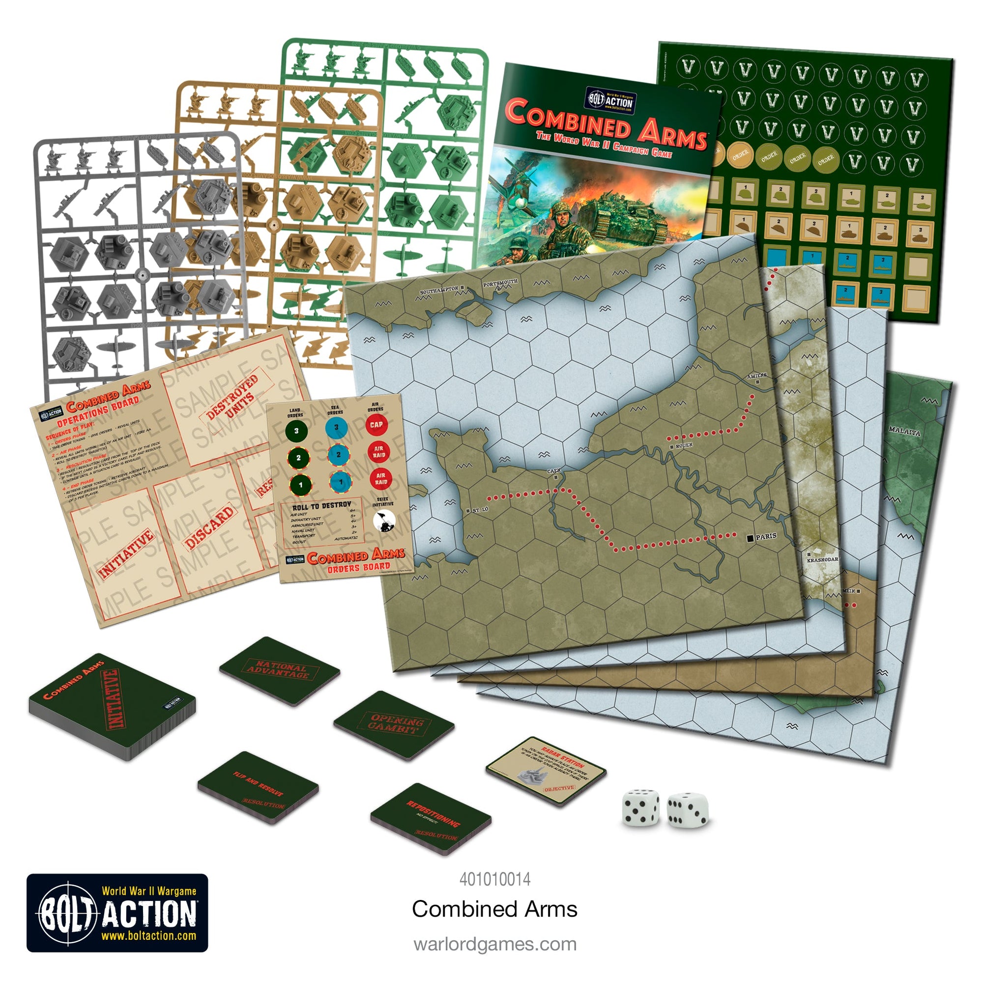 Combined Arms Bolt Action Board Game Warlord Games 401010014