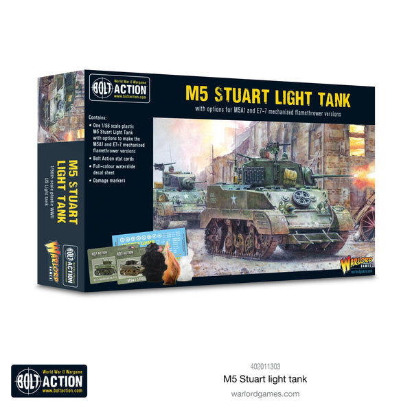M5 Stuart Light Tank - US Army