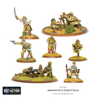 Japanese Army support group - Bolt Action 2