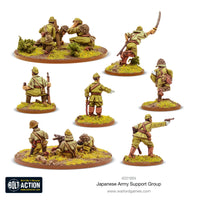 Japanese Army support group - Bolt Action 3