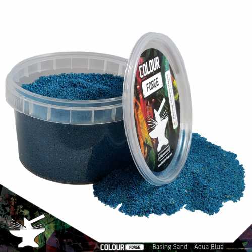 Basing Sand - Aqua Blue (275ml) - The Colour Forge