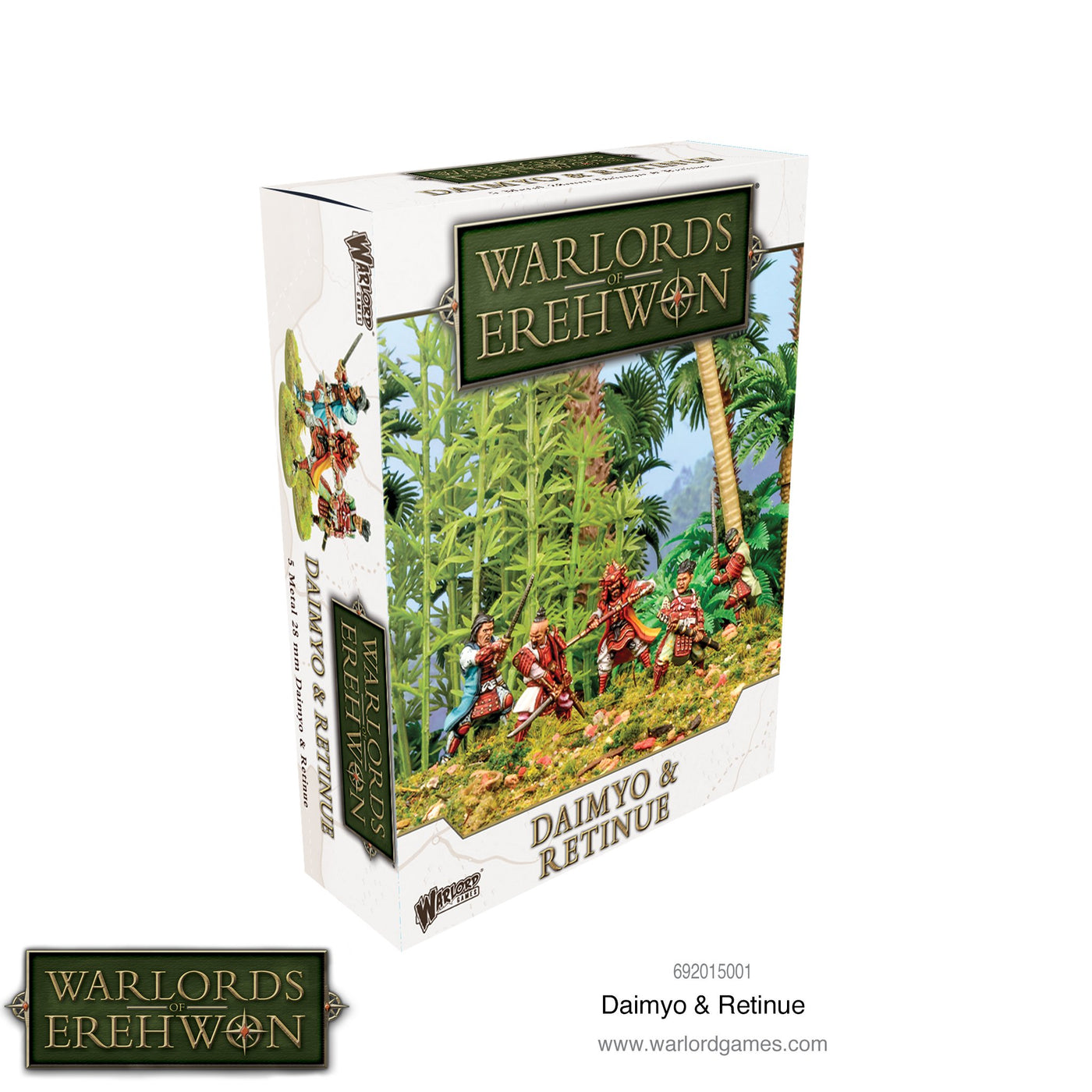 Daimyo & retinue - Warlords Of Erehwon