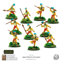 Jaguar Warriors with spears - Warlords Of Erehwon 1