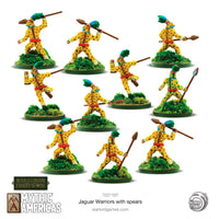 Jaguar Warriors with spears - Warlords Of Erehwon 2