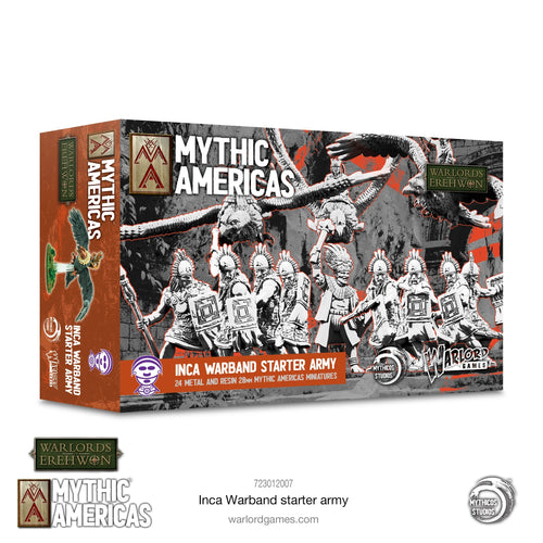 Inca Warband Starter Army  - Mythic Americas - Warlords of Erehwon