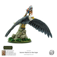 Sachem Warlord on War Eagle - Mythic Americas - Warlords of Erehwon 2