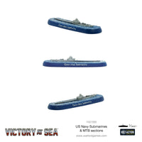 US Navy Submarines & MTB sections - Victory At Sea 3
