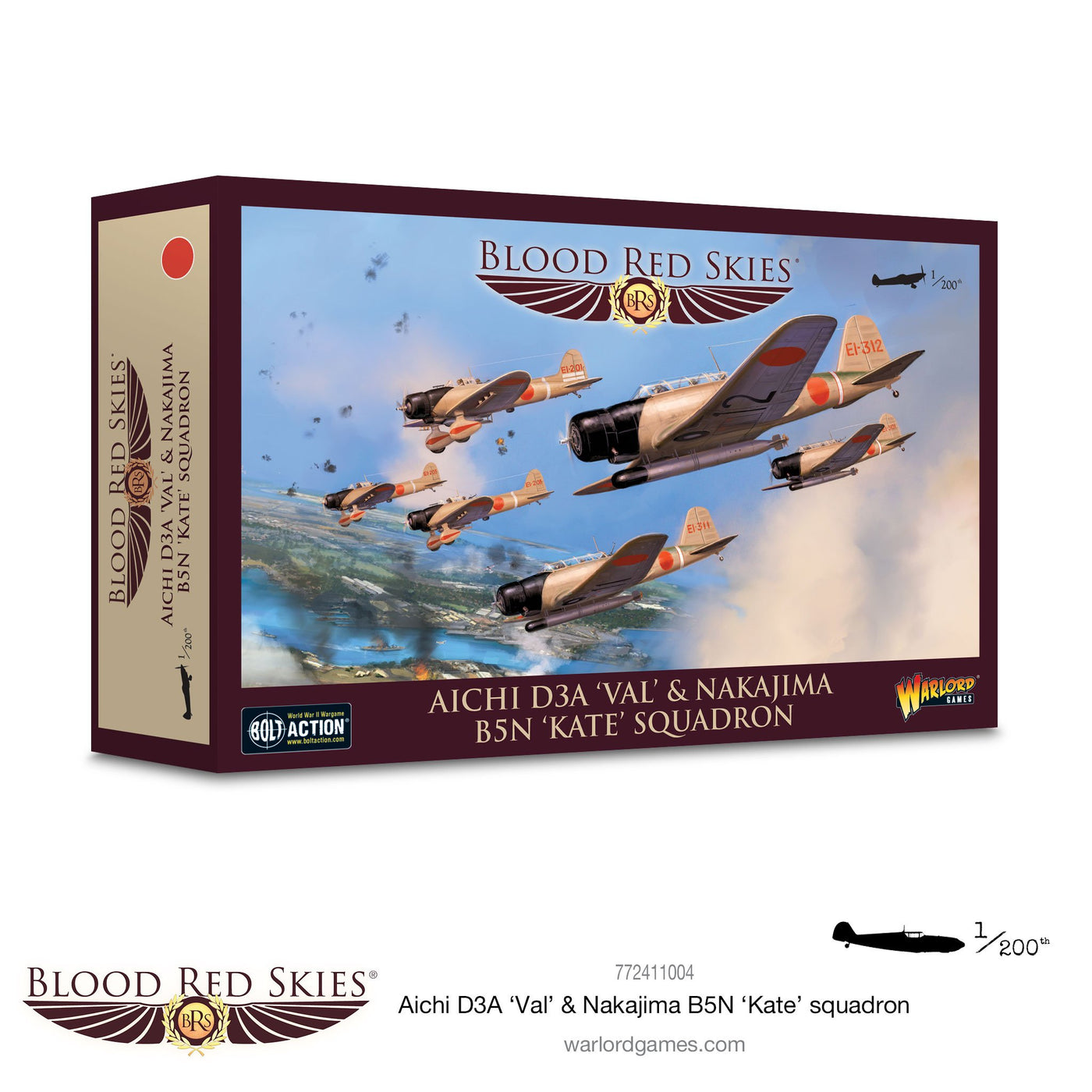 Aichi D3A 'Val' & Nakajima B5N 'Kate' Squadron - Blood Red Skies