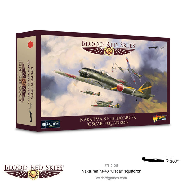 Nakajima Ki-43 II 'Oscar' Squadron - Blood Red Skies