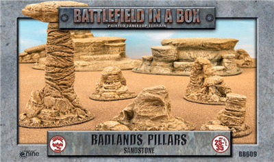 Badlands: Pillars - Sandstone (x5)
