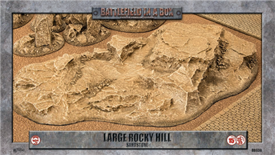 Large Rocky Hill - Sandstone (x1)