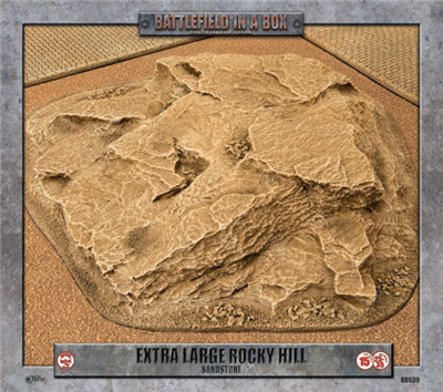 Extra Large Rocky Hill - Sandstone (x1)