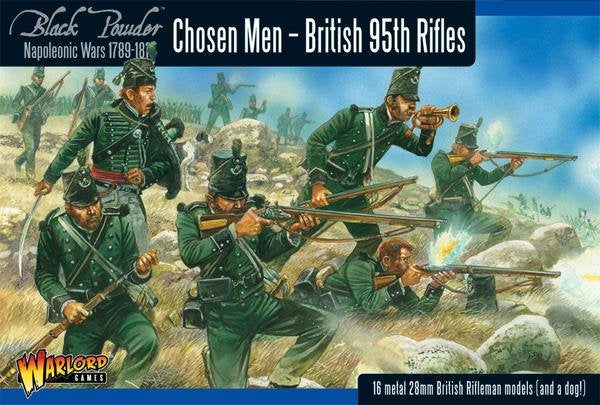 Napoleonic Wars 1789-1815 British 95th Rifles (Chosen Men) Box Set